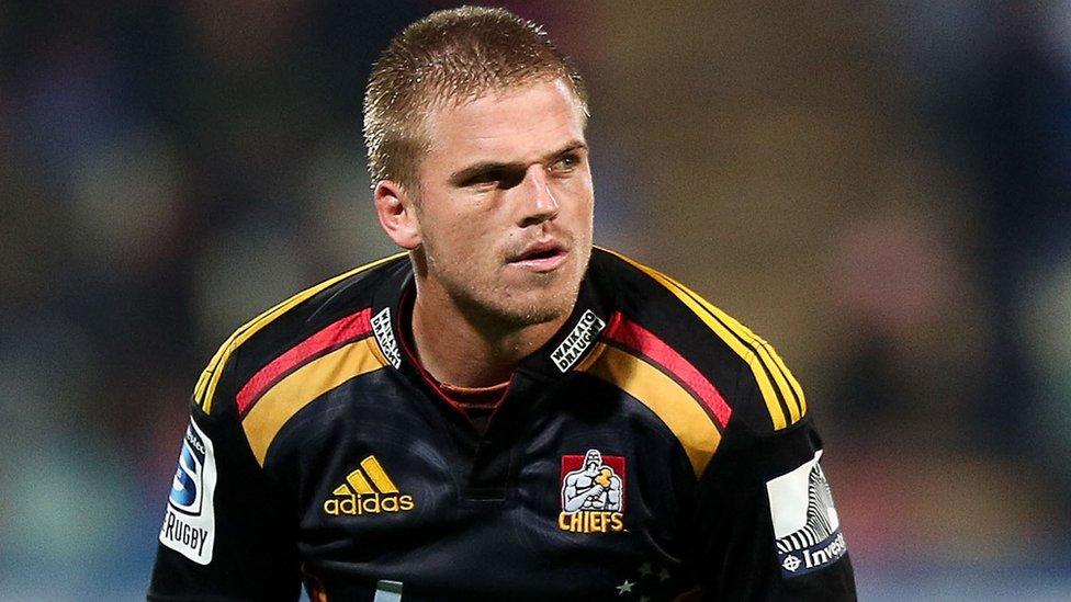 New Cardiff Blues signing Gareth Anscombe qualifies for Wales through his mother