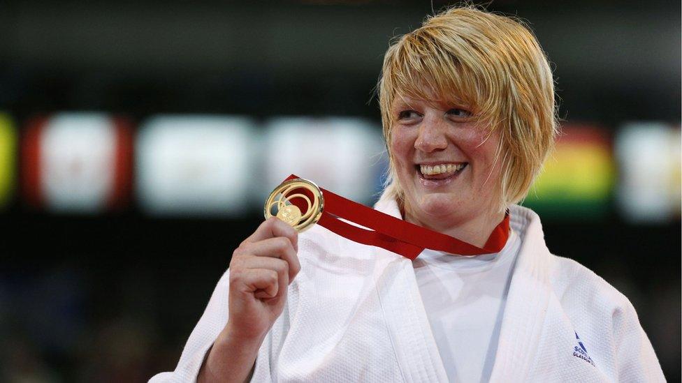 Scottish judoka Sarah Adlington