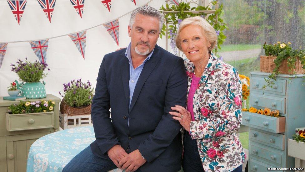 Paul Hollywood and Mary Berry