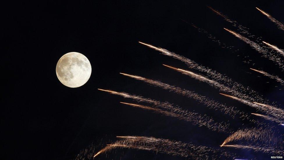 Supermoon in Malta