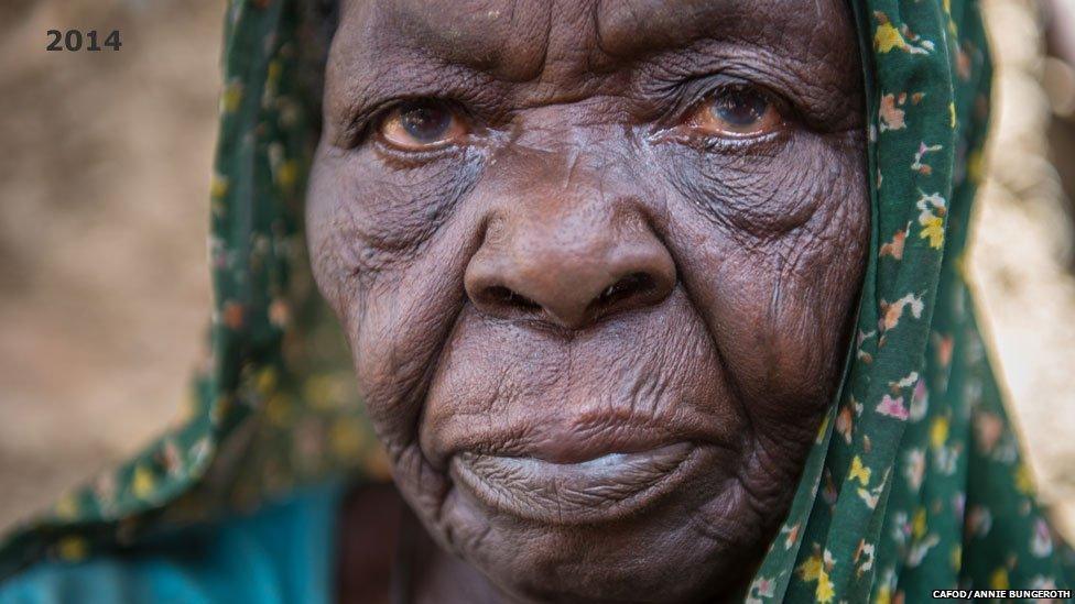 Hamisa in Hassa Hissa camp in Darfur, Sudan - 2014