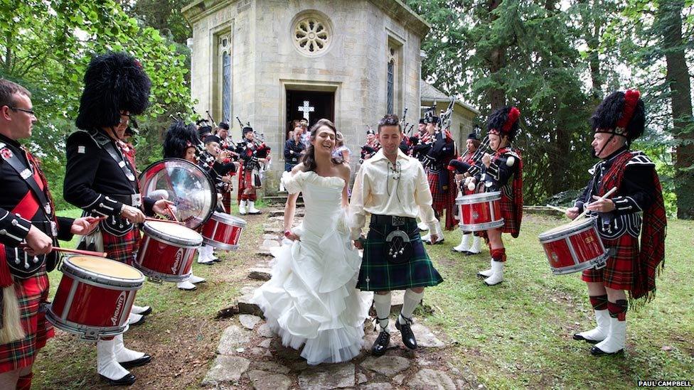 Wedding at Belladrum