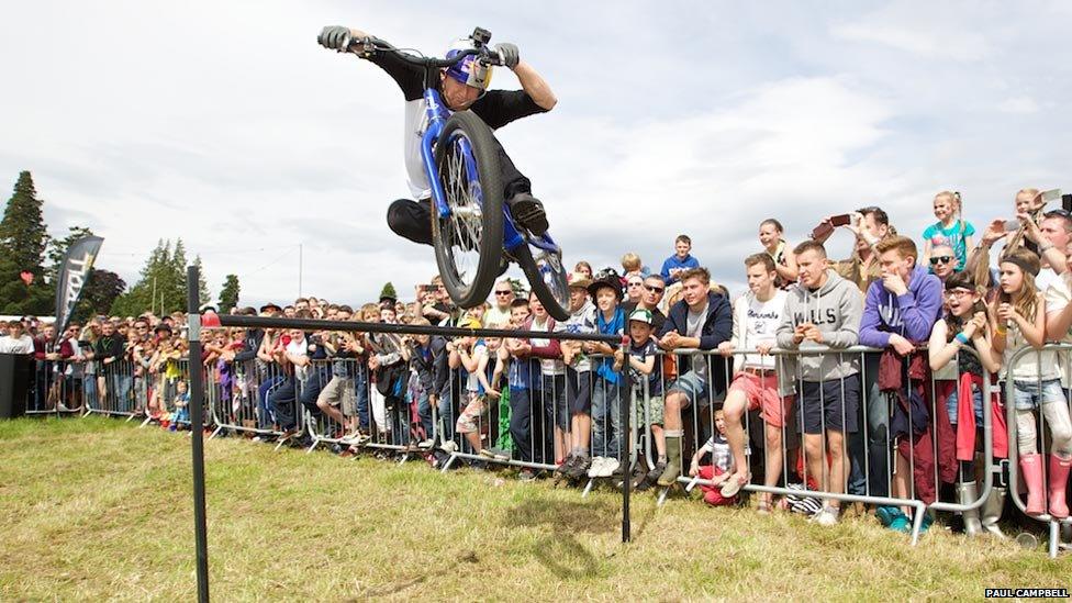 Danny MacAskill at Belladrum