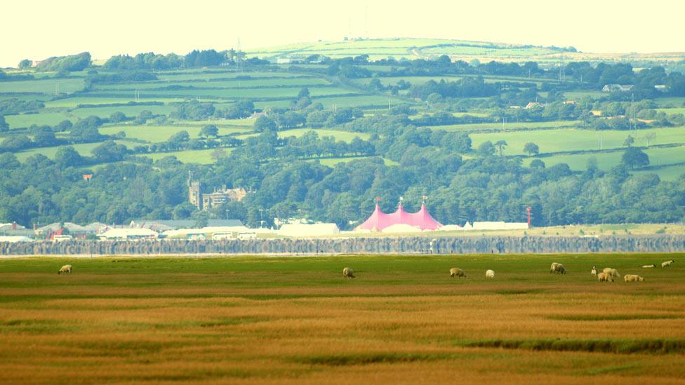 The Eisteddfod maes