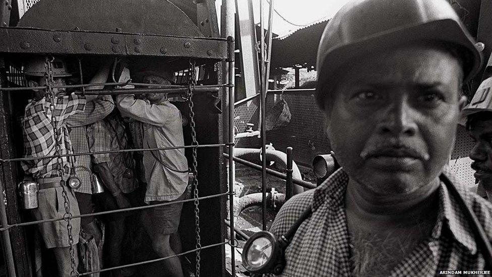 India coal miners