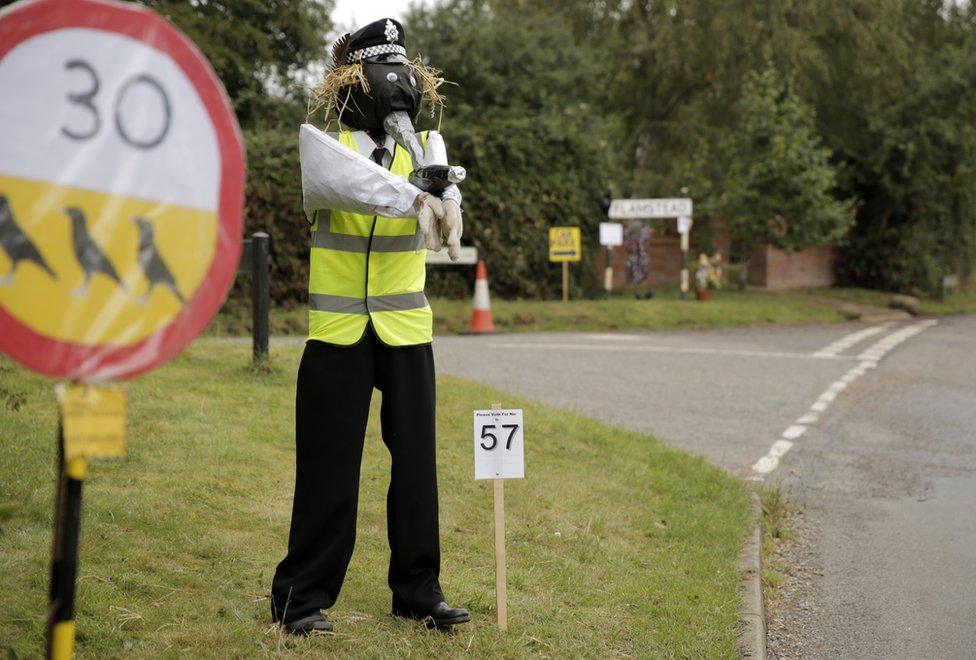 Flamstead scarecrow festival