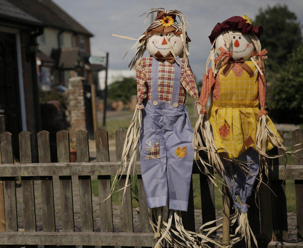 Flamstead scarecrow festival