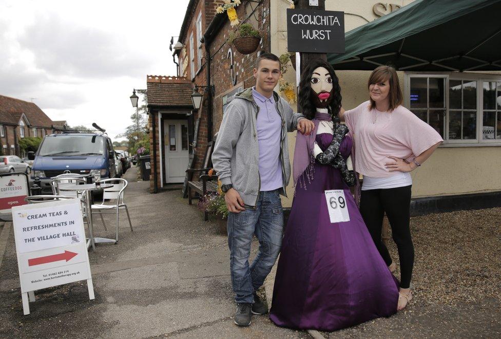 Flamstead scarecrow festival