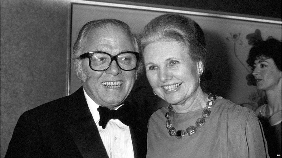 Lord Attenborough with his wife Sheila Sim