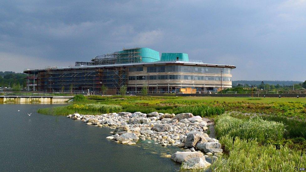 Work progressing on Inverness College UHI