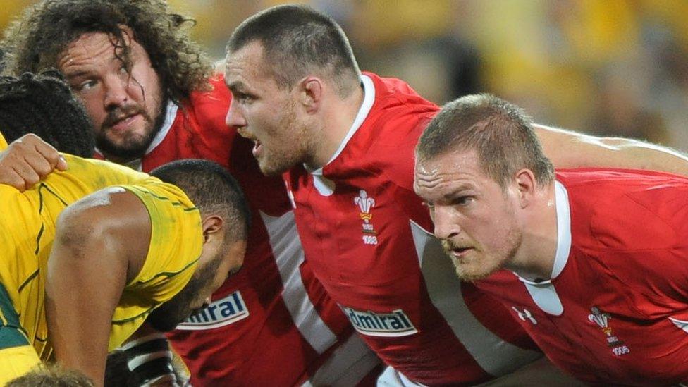 Wales front row