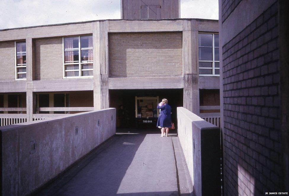 Streets in the sky, Park Hill, Sheffield