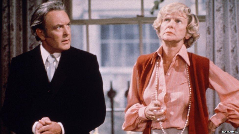 Donald Sinden and Elaine Stritch in Two's Company