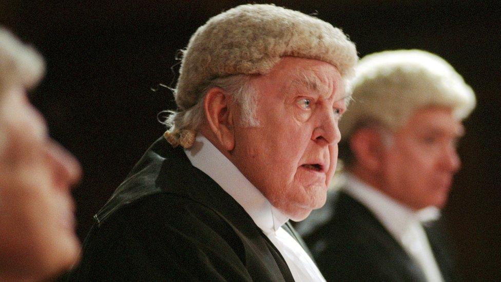 Sir Donald Sinden in Judge John Deed