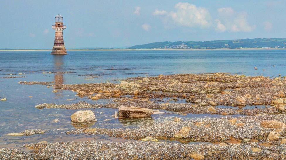 Whiteford Point lighthouse, Gower