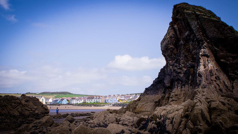 Broad Haven in Pembrokeshire,