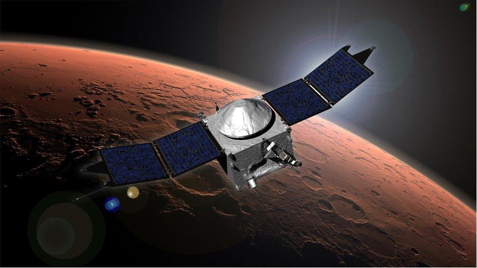 Maven satellite