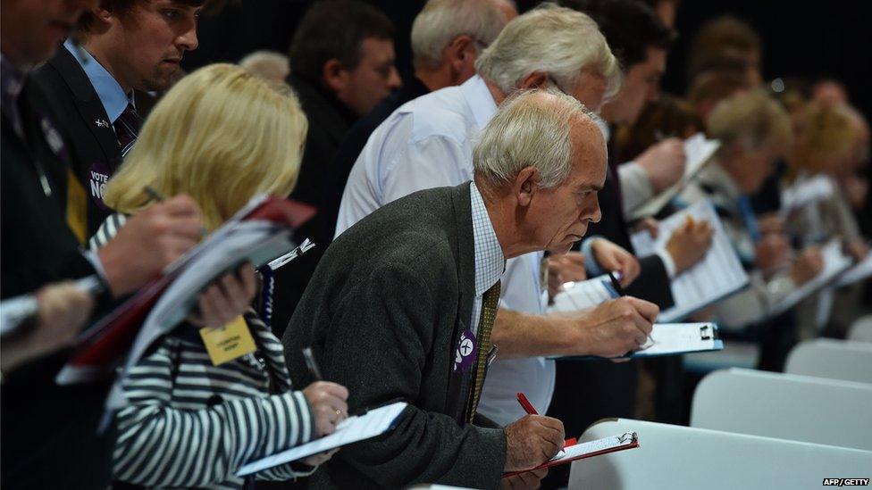 Count observers in Aberdeen