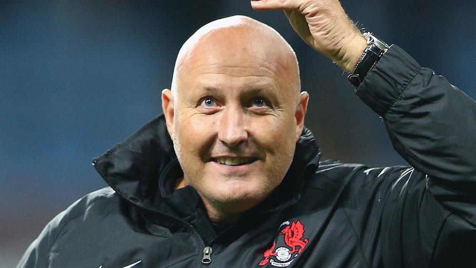 Leyton Oruient manager Russell Slade