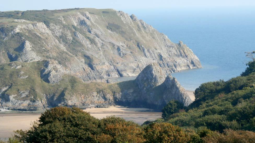 Three Cliffs Bay, Gower