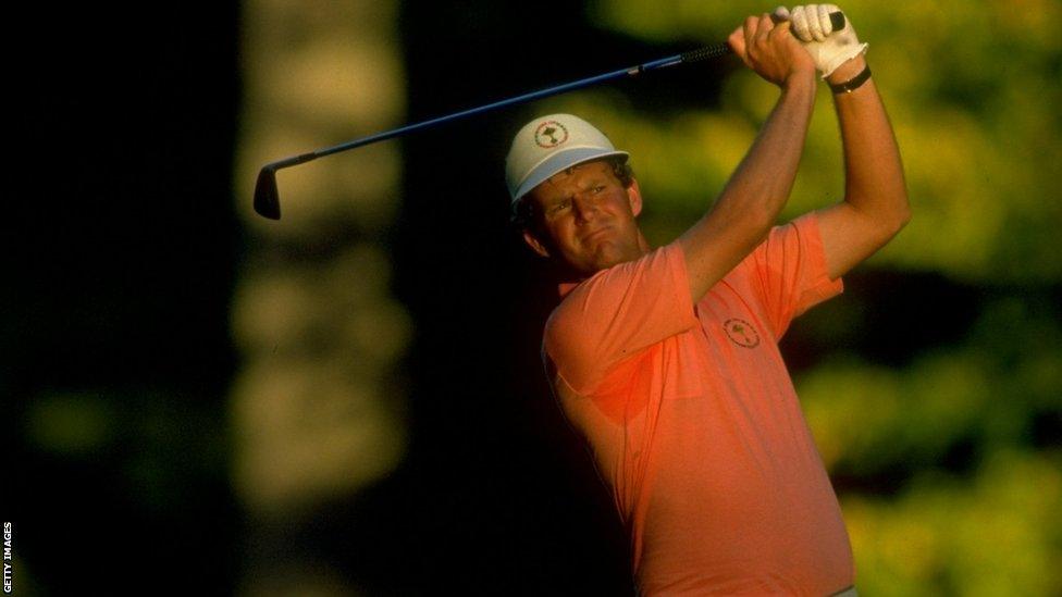 Sandy Lyle at Muirfield Village, Ohio, in 1987