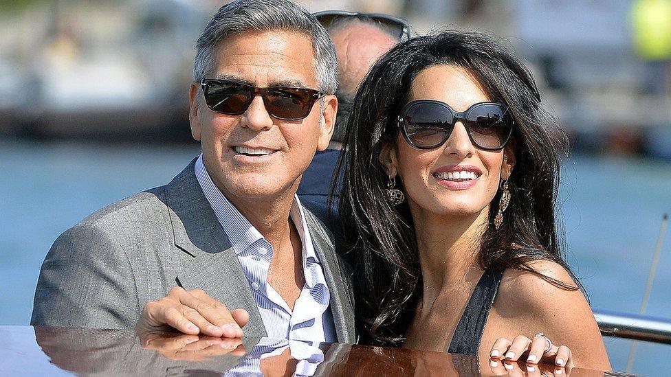 George Clooney and Amal Alamuddin