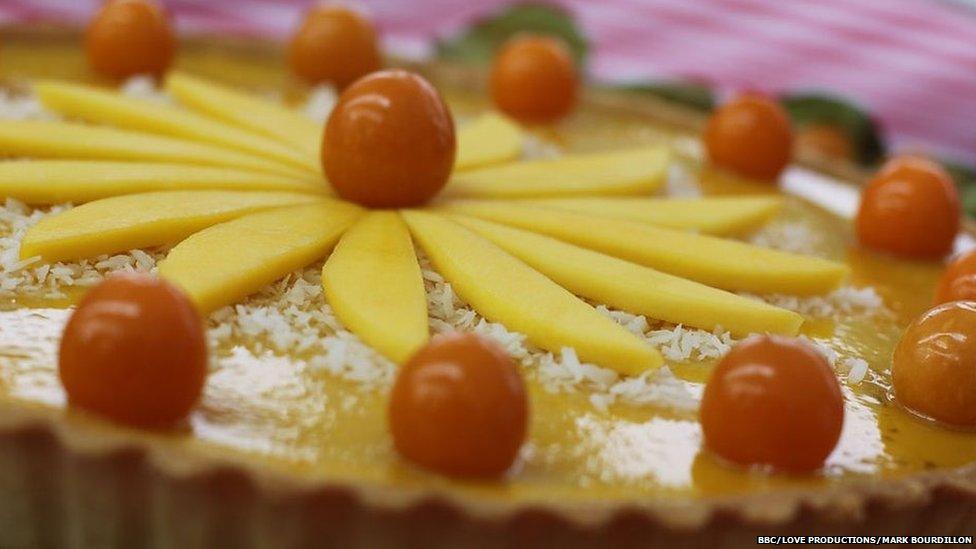 Luis' Tropical Manchester Tart