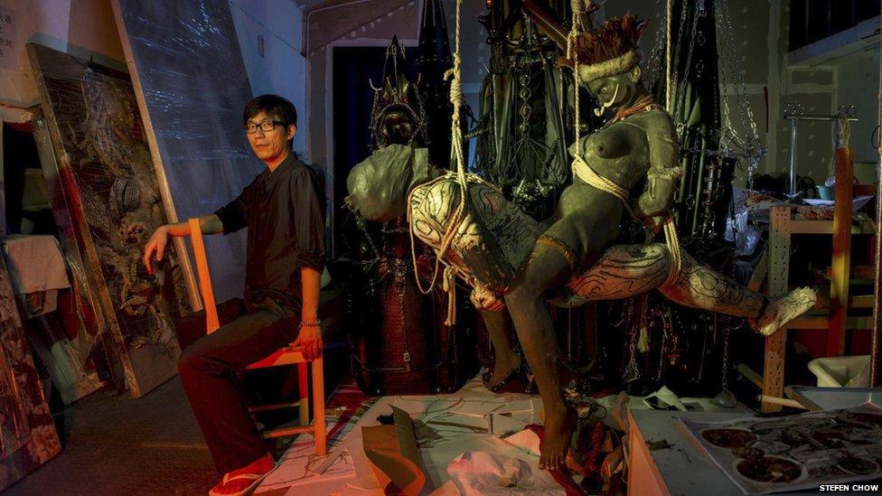 Xu Zhen is a conceptual artist working across different media.