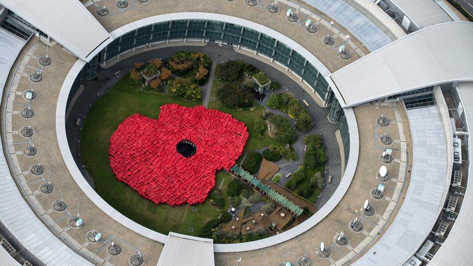 GCHQ and Gloucestershire Royal British Legion Poppy Appeal 2014