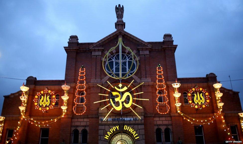 Belgrave Neighbourhood Centre - Leicester Diwali 2014