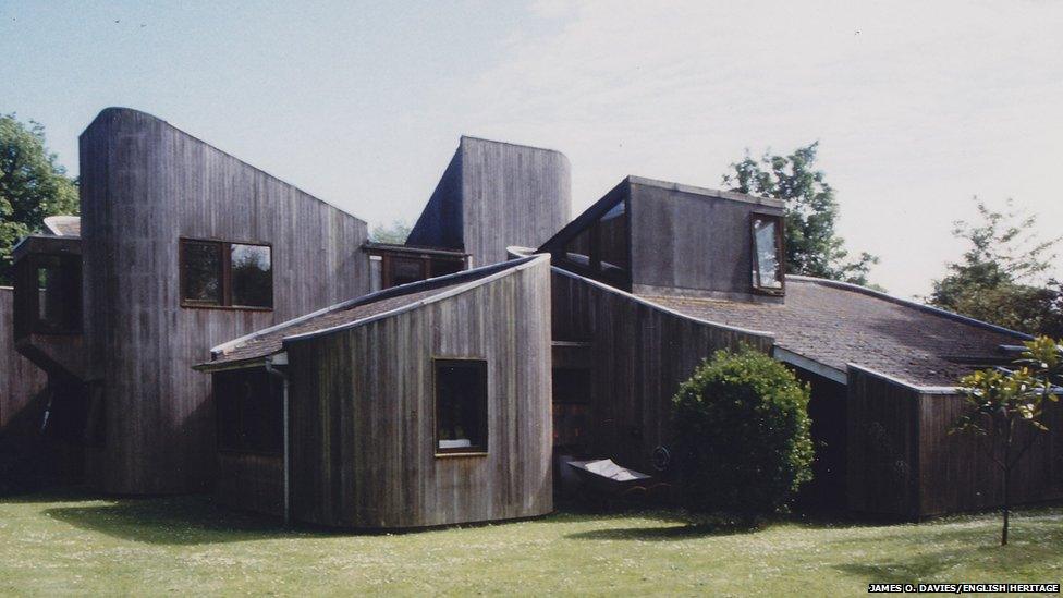 A Grade II* listed house called Severels in Runcton, Chichester, West Sussex