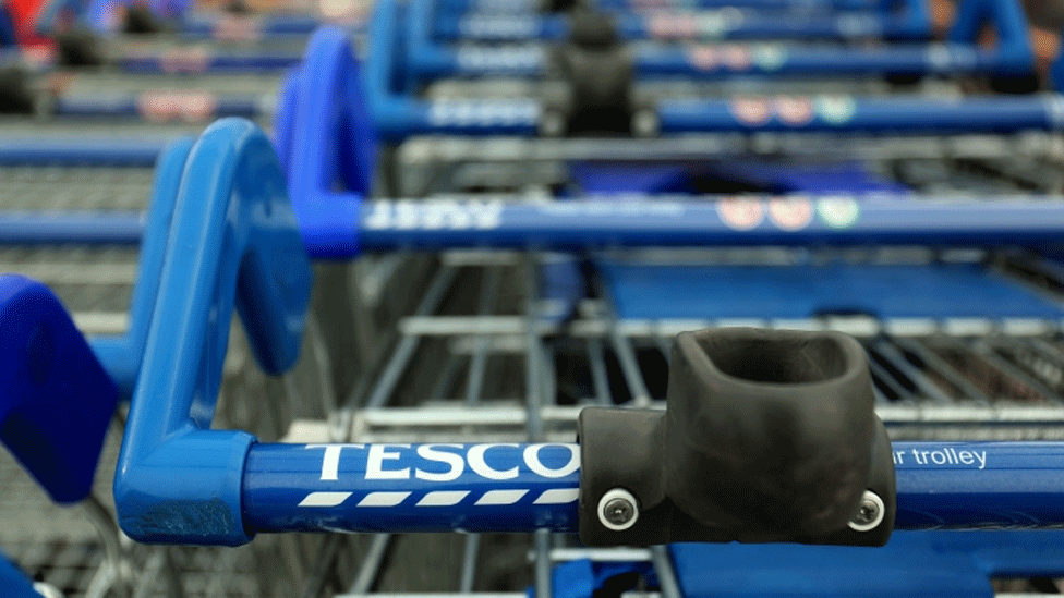 Tesco trollies