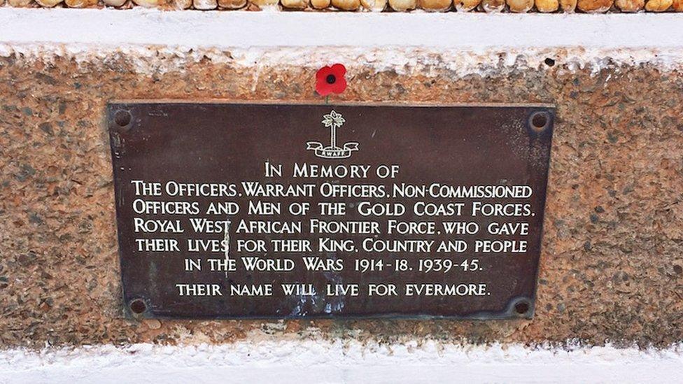 Cenotaph in Takoradi, Ghana