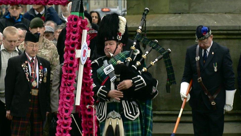 Piper in Edinburgh