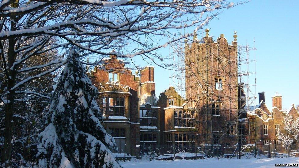 Bank Hall in Bretherton, Lancashire