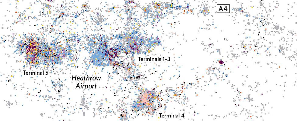 Tweets by home country (Sept 2012 - Nov 2013) (source: Alistair Leak and Muhammad Adnan from UCL London, Twitter)