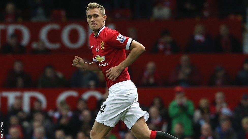 Manchester United midfielder Darren Fletcher