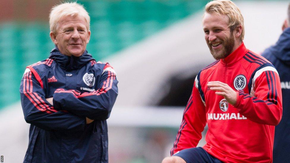 Gordon Strachan and Johnny Russell