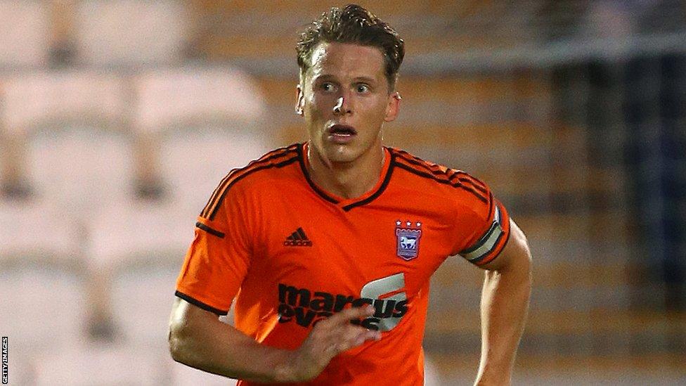 Ipswich Town defender Christophe Berra