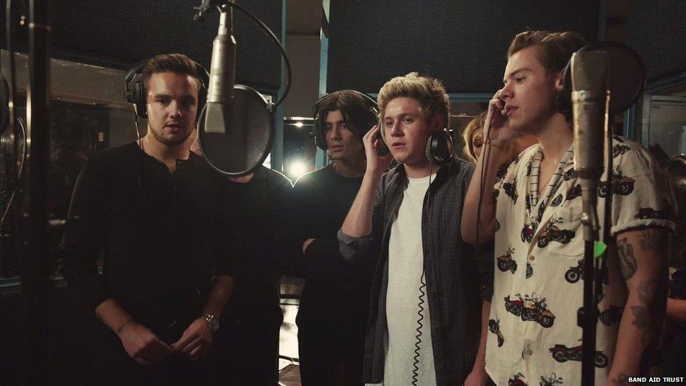 One Direction perform Band Aid 30