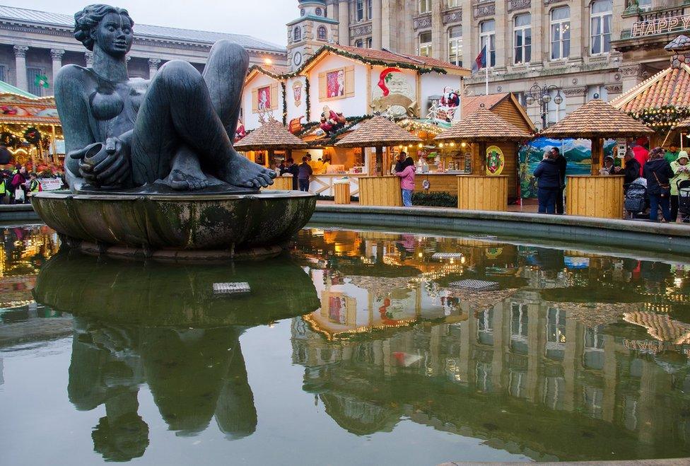 The Floozie at the Christmas market