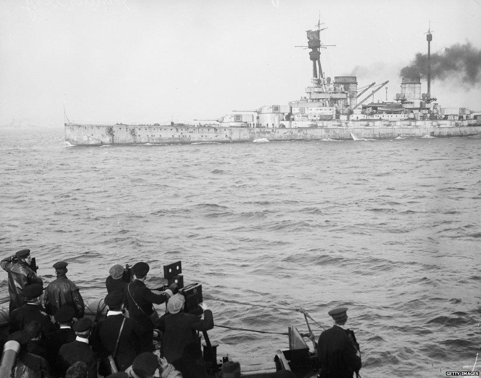 Surrendering at Scapa Flow