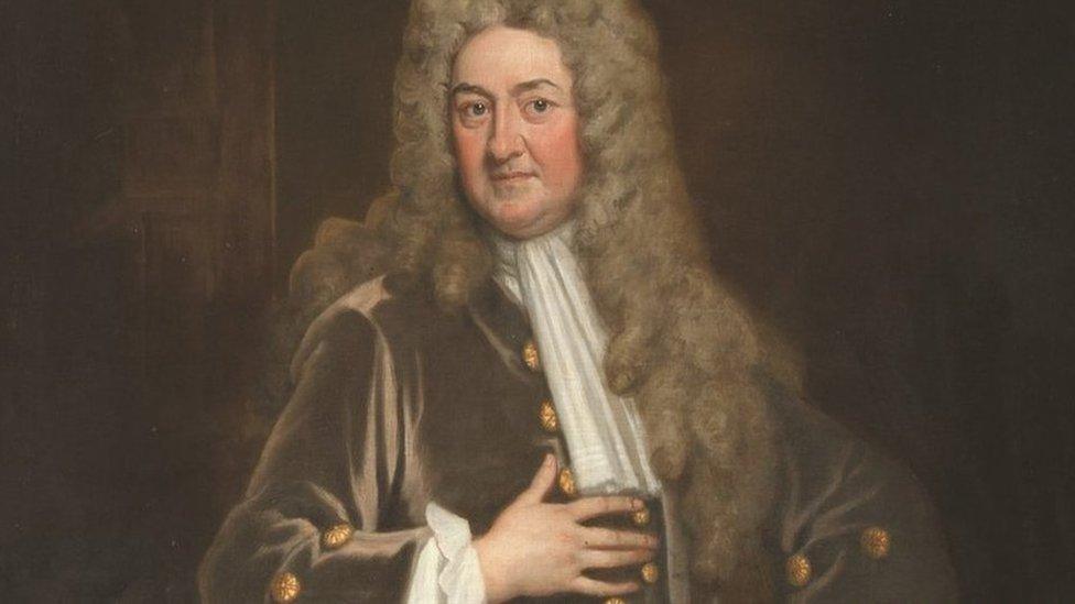 Sir Godfrey Kneller, portrait of John Radcliffe, c. 1712