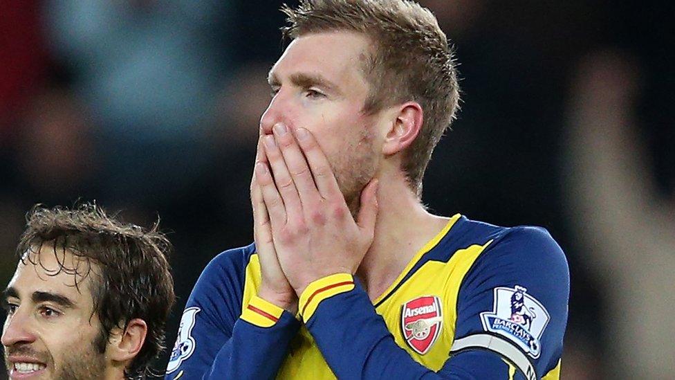 Arsenal defender Per Mertesacker