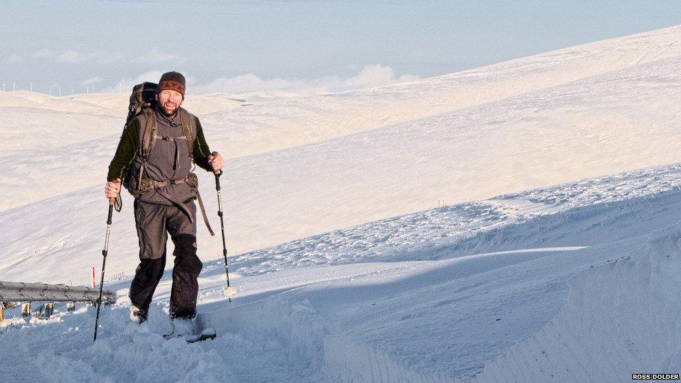 Skiing at Lowther Hill