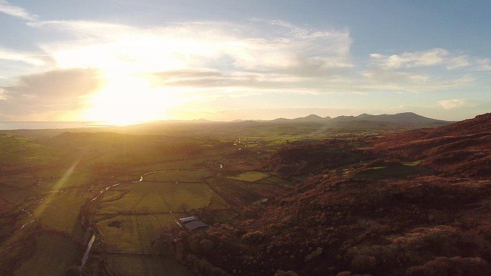 The view from Cwm Pennant, Gwynedd