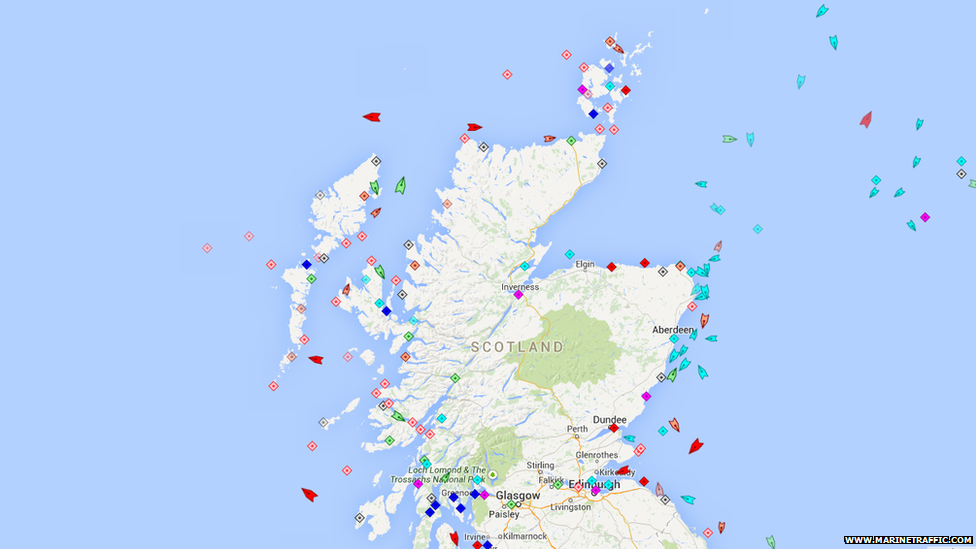 www.marinetraffic.com website