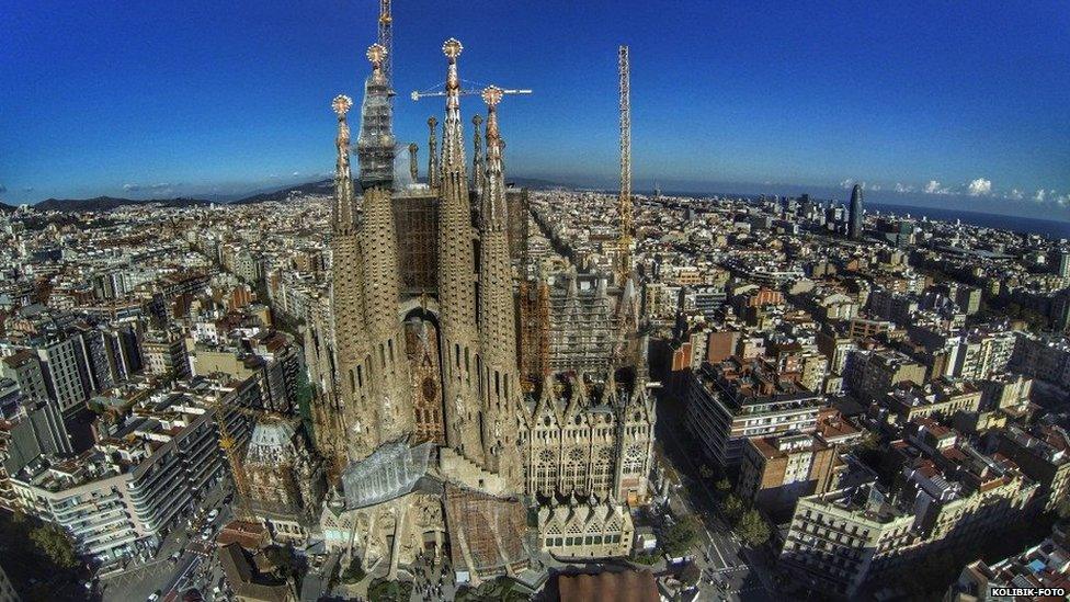 Sagrada Familia, Barcelona, Spain