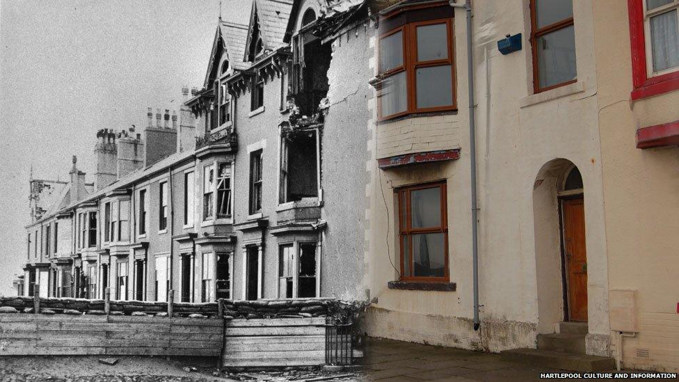 Moor terrace looking towards the sea