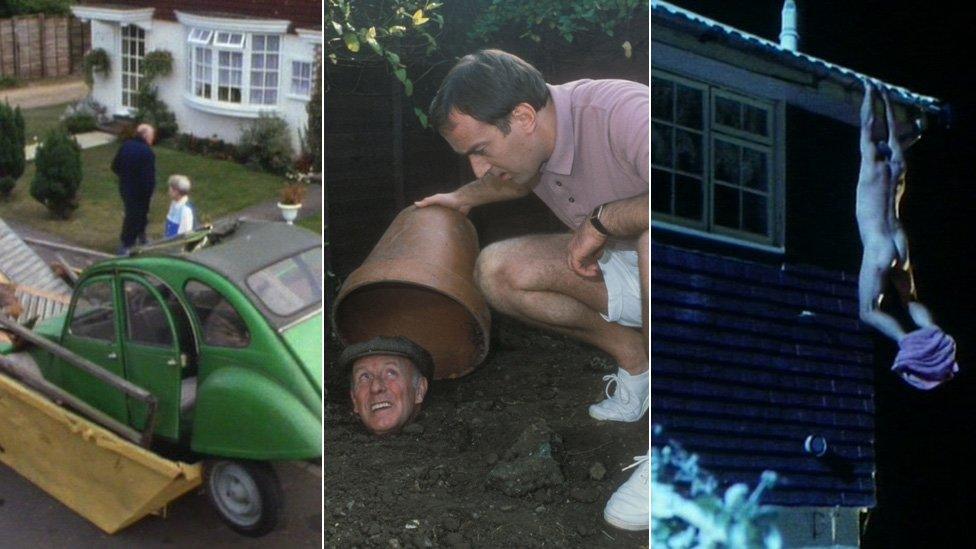 Scenes from One Foot in the Grave